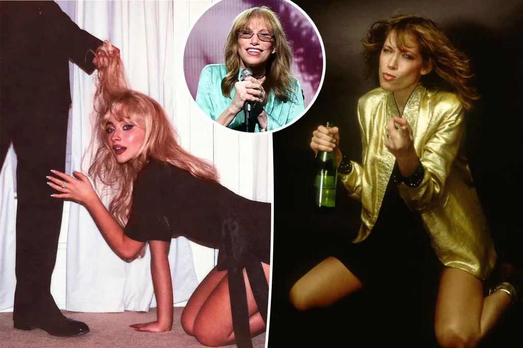 Carly Simon defends Sabrina Carpenter's controversial album cover,...