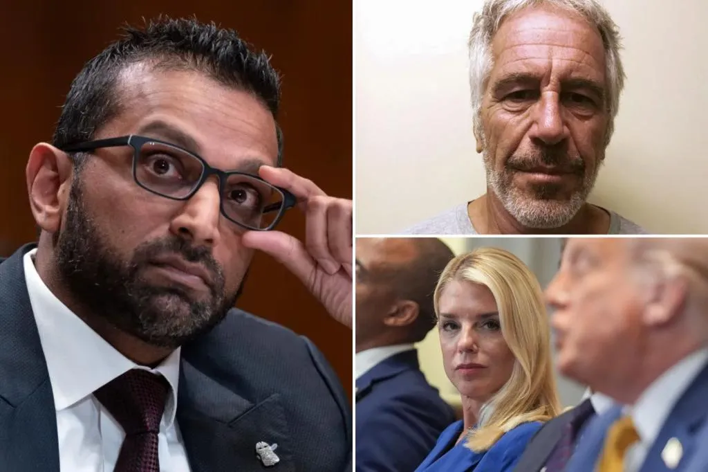 Kash Patel insists Epstein 'conspiracy theories just aren't true'...