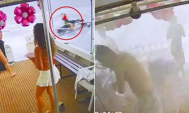 Aussies blast 'idiot' jet-skiers after being drenched by massive wave