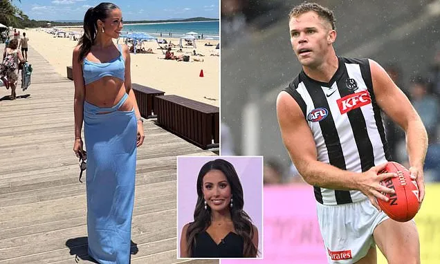 Glamorous Channel 7 star confirms romance with top footy player
