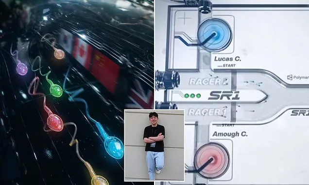 Men compete in the world's first Sperm Racing Olympics