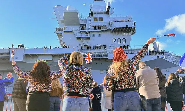 Service families reunited for festive season as ships return to...