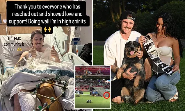 Motocross rider shares update from hospital after Easter Show accident