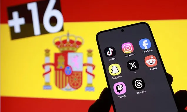 Spain plans social media ban for under-16s