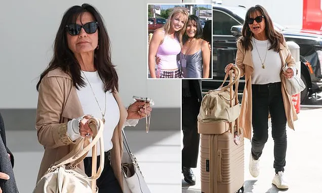 Britney Spears' mom Lynne arrives in LA after sale of singer's music
