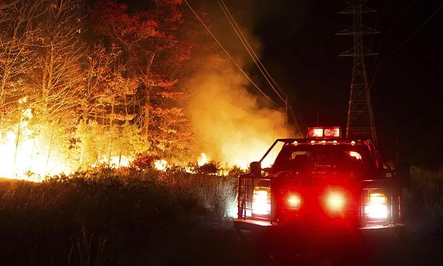 Wildfires keep coming in bone-dry New Jersey