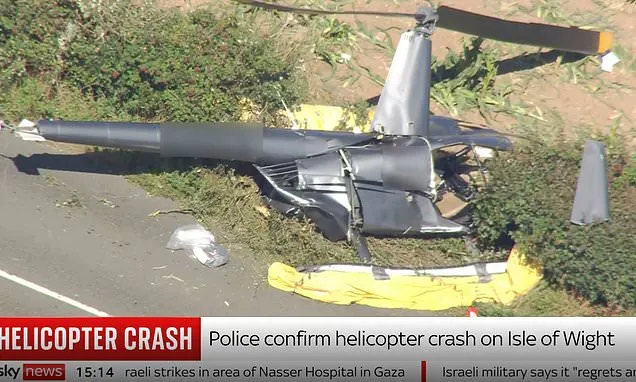 One person airlifted to hospital after helicopter crashes during...