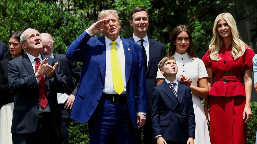 Trump and Melania's festive Fourth of July weekend plans