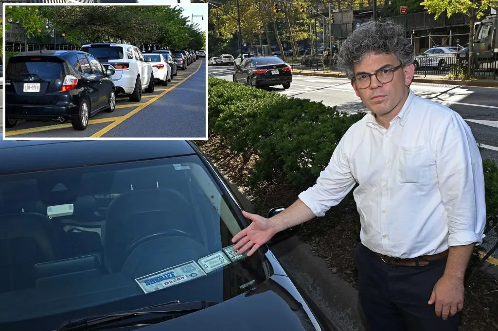 Brazen city workers illegally park vehicles in traffic-choked NYC...