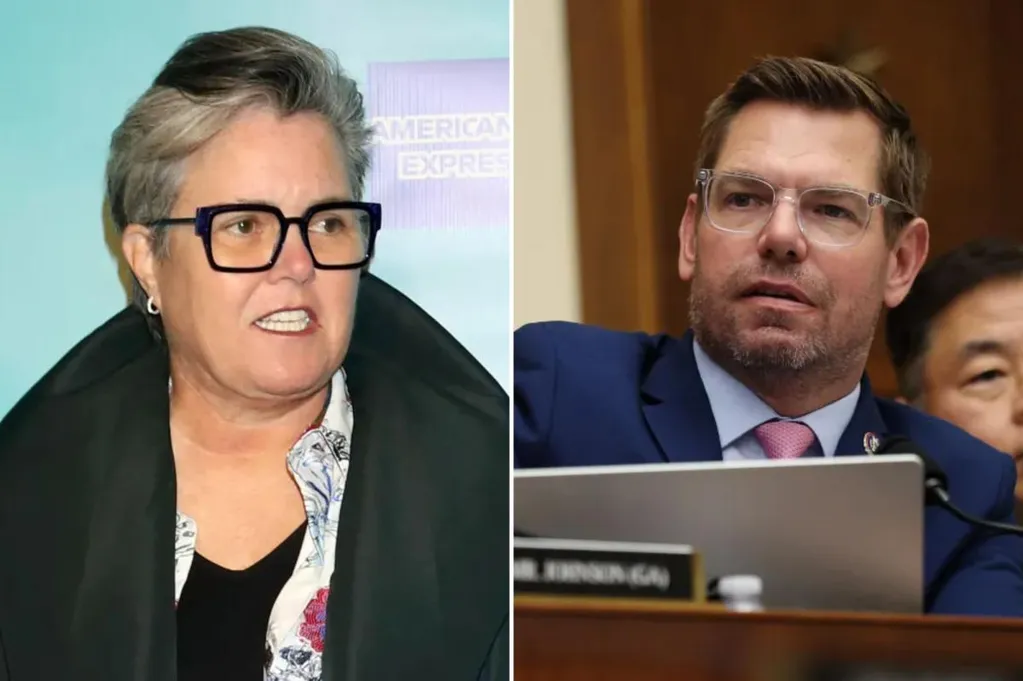 'Men suck': Rosie O'Donnell says Eric Swalwell 'broke her heart'  --  while making Bill Clinton comparison