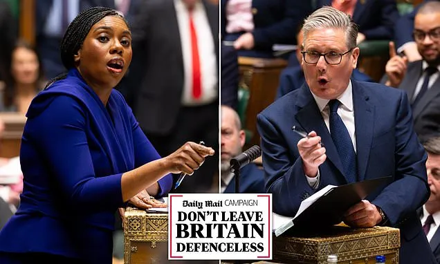 What's the hold up? Kemi attacks Starmer over defence spending