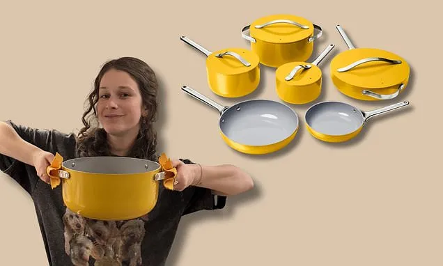 I tested Jennifer Garner's go-to Caraway cookware set!