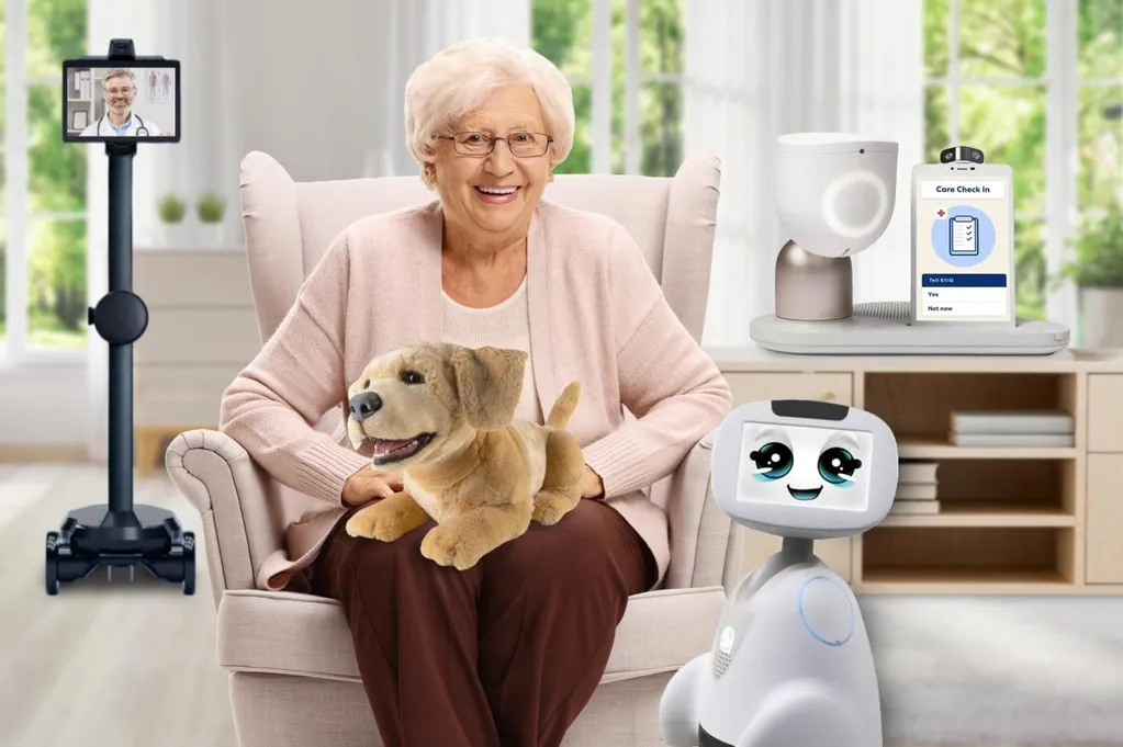 The robots are coming for grandma  --  and they'll make sure she stays healthy