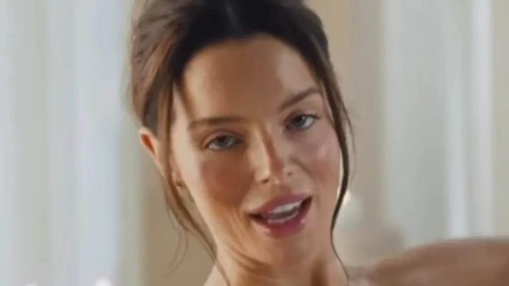 Maura Higgins strips naked for a bath as she stars in a new advert