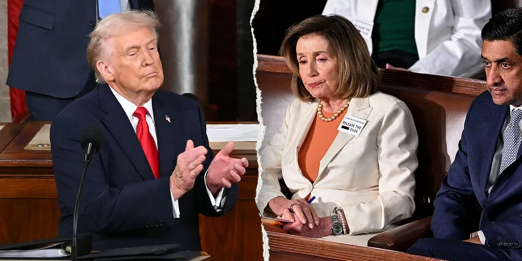 Pelosi calls Trump State of the Union 'lazy' - after he broke his own record for longest ever