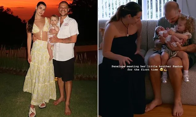 Aussie reality TV couple welcome second child