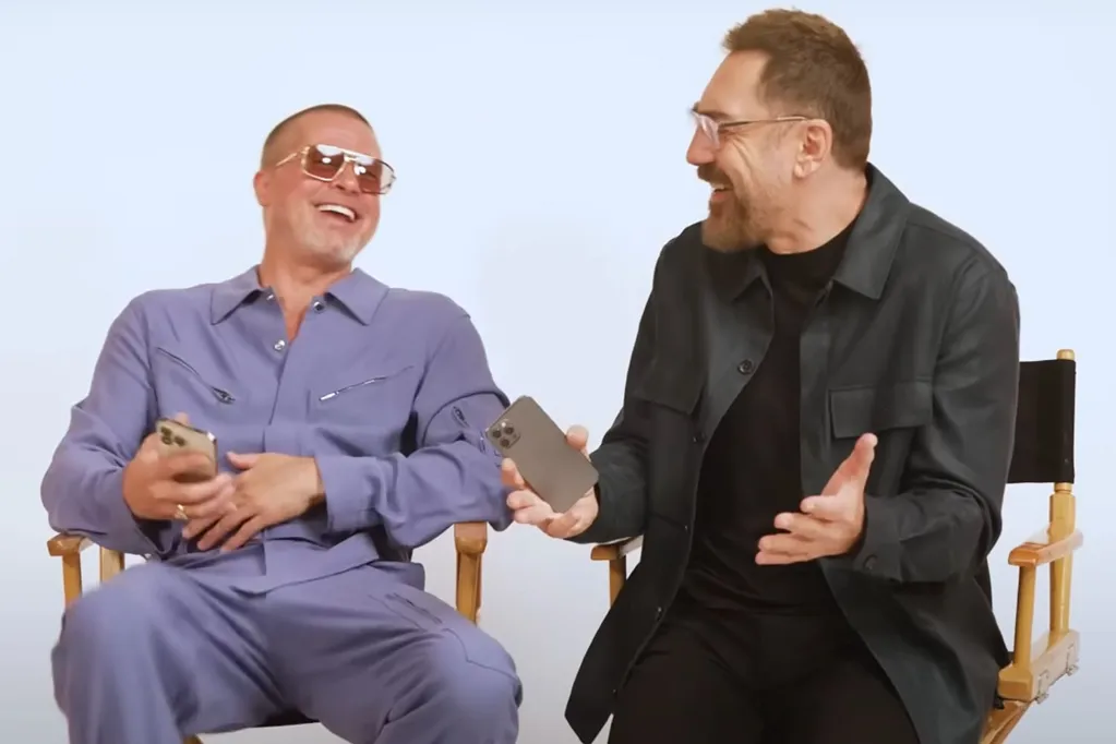 Brad Pitt and Javier Bardem React to Fans' Explicit Thirst Tweets: 'Overwhelming Urge to Lick'