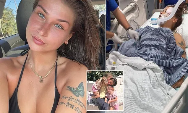 Family's plea as young Aussie mum fights for life after Bali crash