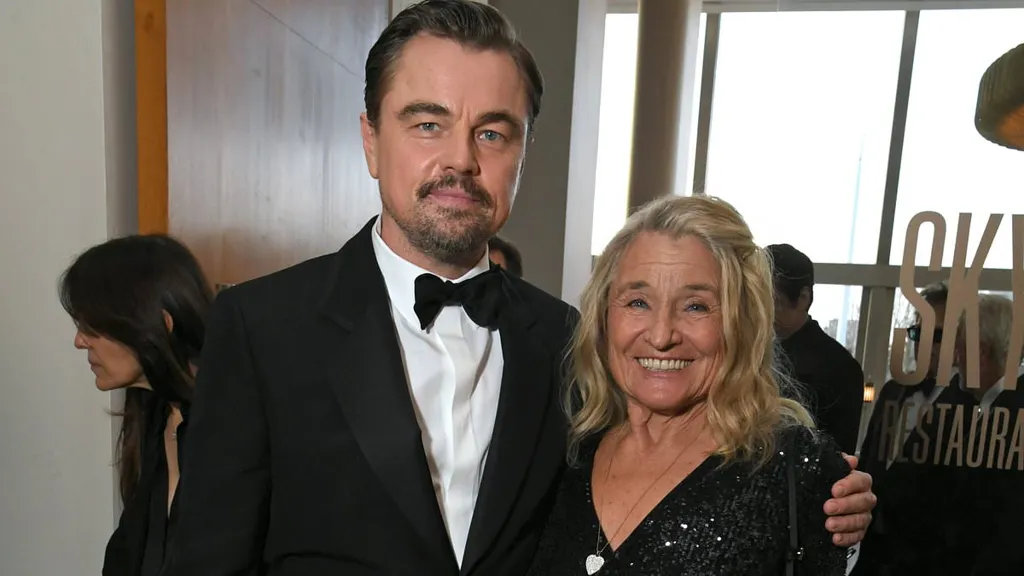 Leonardo DiCaprio brings glamorous mother , as his date to BAFTAs