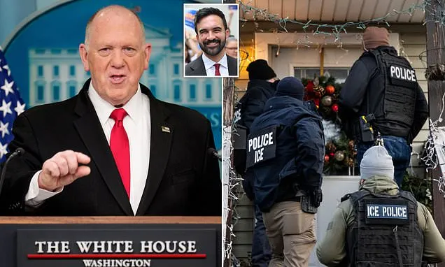 Trump border czar's warning to man in line to be the next NYC mayor