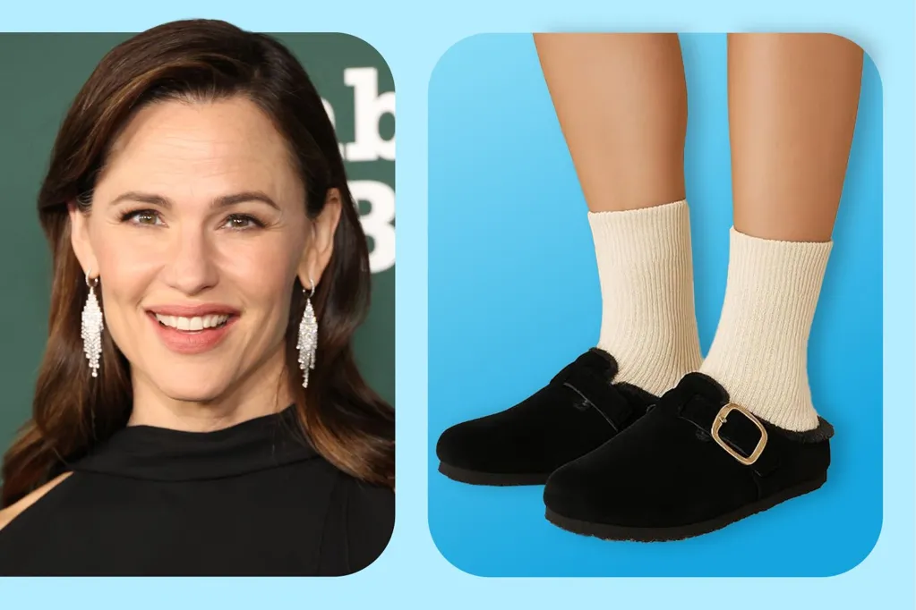 Mark Our Words: Jennifer Garner's Fleece-Lined Clogs Will Be Your Favorite Comfy Footwear Trend This Fall