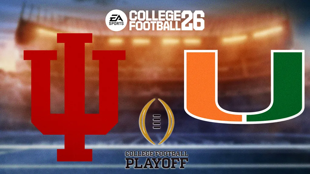 Miami vs. Indiana Results According to College Football 26