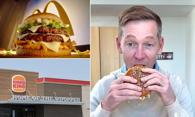 Burger King president devours Whopper in dig at McDonald's CEO