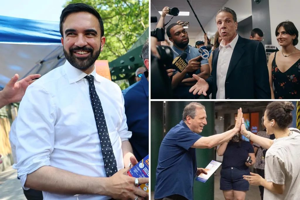 Andrew Cuomo concedes as Zohran Mamdani wins NYC Democratic mayoral...