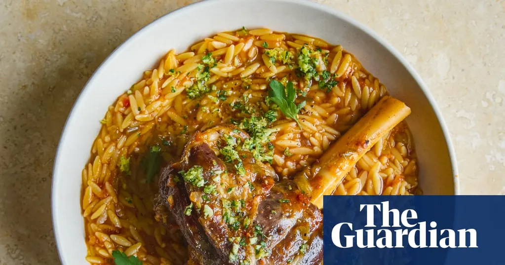 Lamb shanks with orzo and rhubarb galette: Anna Tobias' Easter recipes