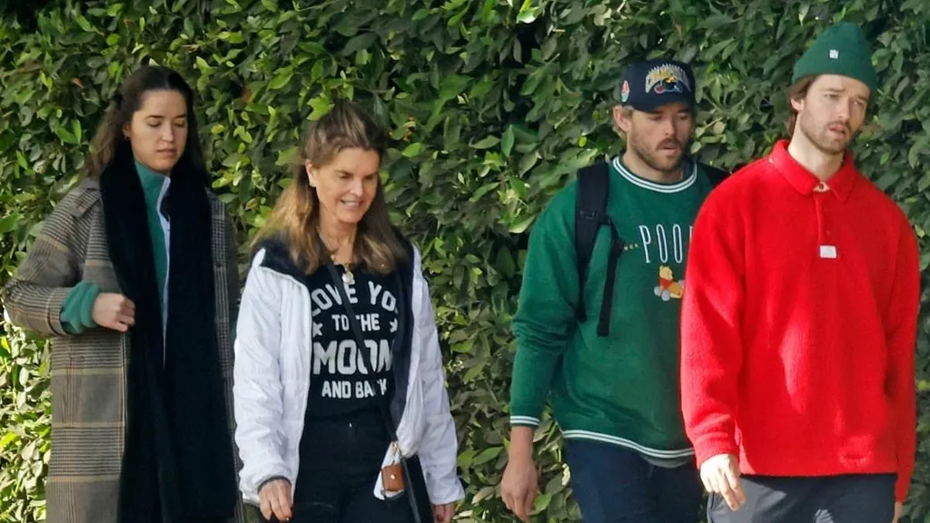 Maria Shriver enjoys Christmas Day with three of her four kids in LA