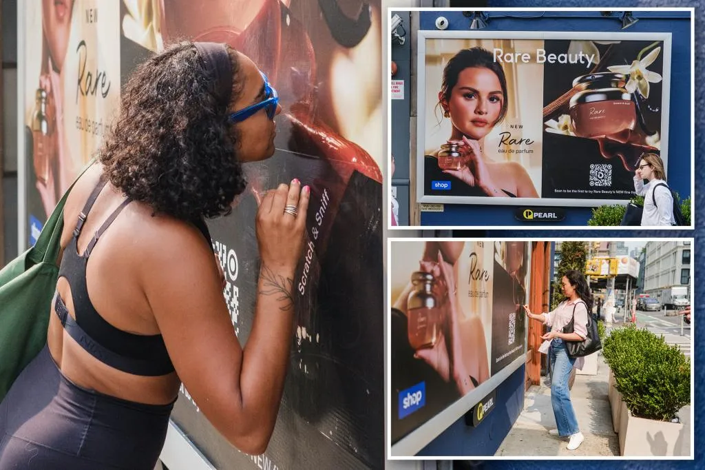 Selena Gomez is making New Yorkers stop and smell the ... billboards