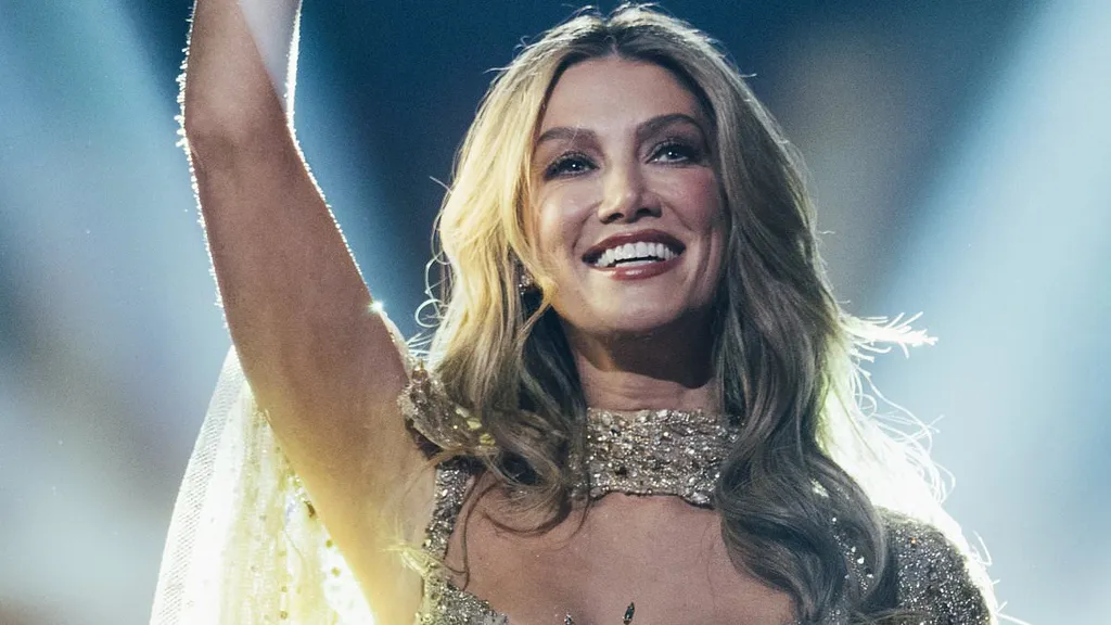 First look: Delta Goodrem's Eurovision rehearsal