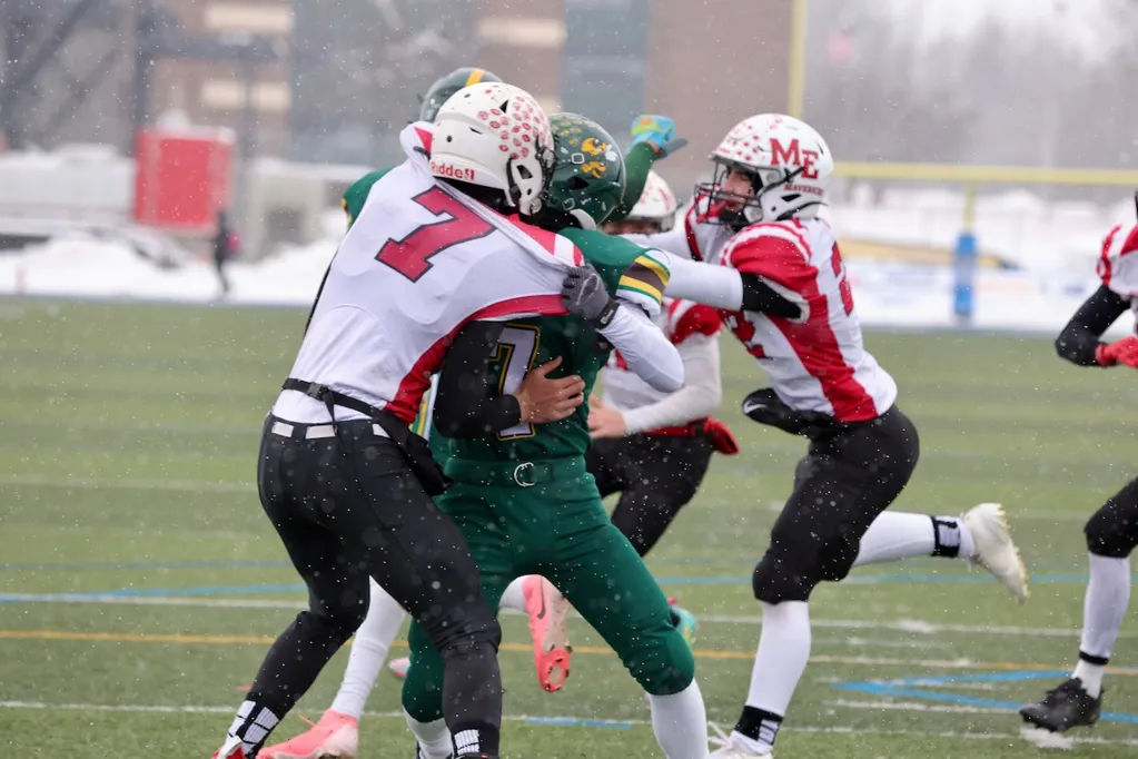 Morrisville-Eaton football's 'one last ride' sends coach into retirement with program's first regional title