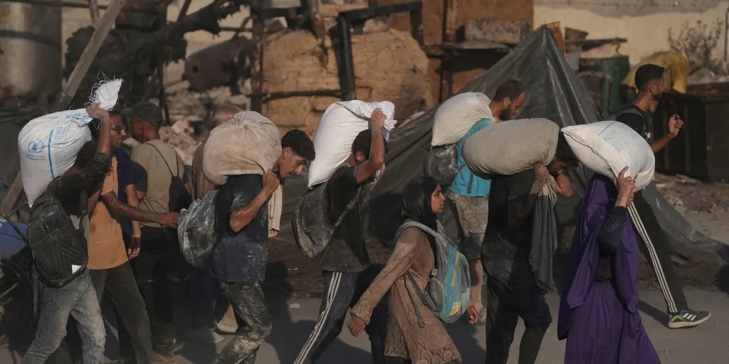 Israel's military says airdrops of aid will begin in Gaza as hunger grows
