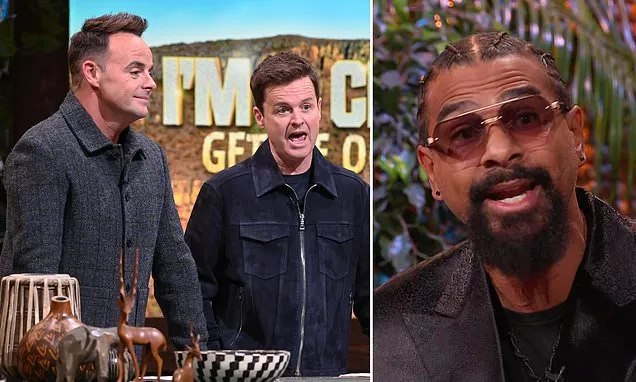 Ant and Dec say David spoke about RATINGS after I'm A Celeb