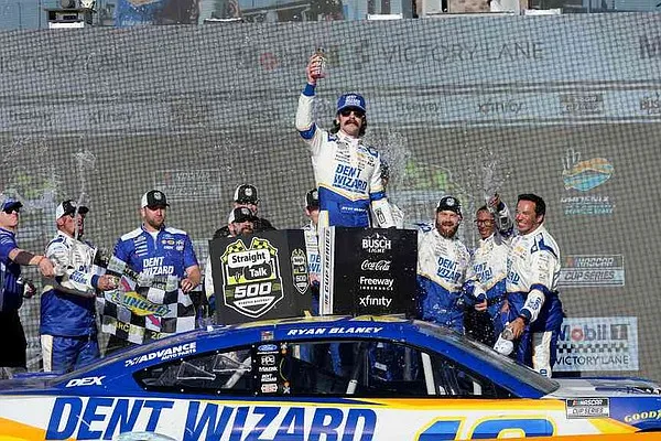 Blaney's victory gives Team Penske a sweep | Northwest Arkansas Democrat-Gazette