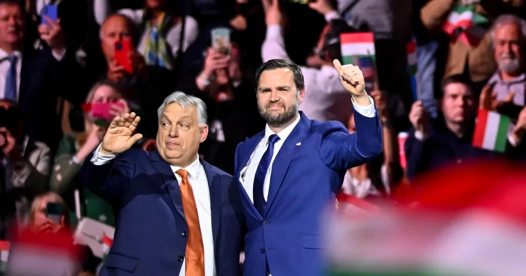 JD Vance praises Hungarian leader Viktor Orbán, accuses EU of influencing upcoming election