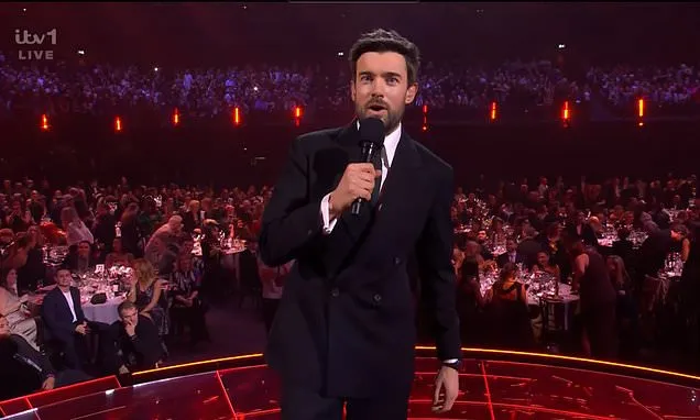 Jack Whitehall takes swipe at Bafta controversy as he opens BRITs