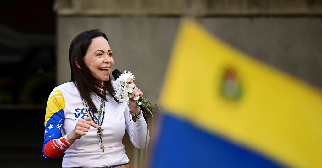 Who is Nobel Peace laureate Maria Corina Machado?