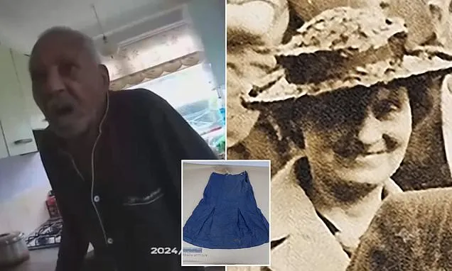 Moment 92-year-old is arrested over murder and rape of a pensioner