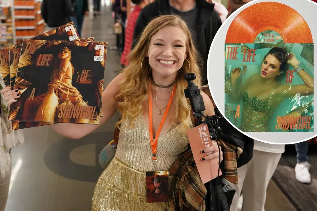 Taylor Swift 'The Life of a Showgirl' vinyl records are exempt...