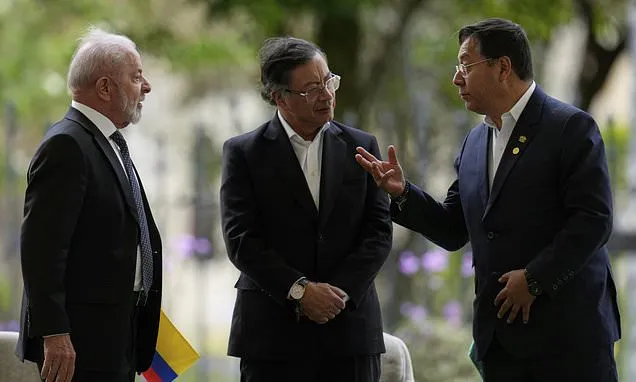 Top officials of Amazon nations meet in Colombia to push joint...