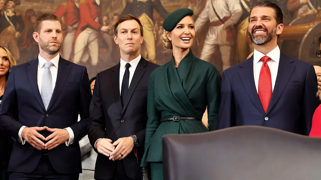 Eric Trump's hint on a possible successor to dad's presidency in 2028