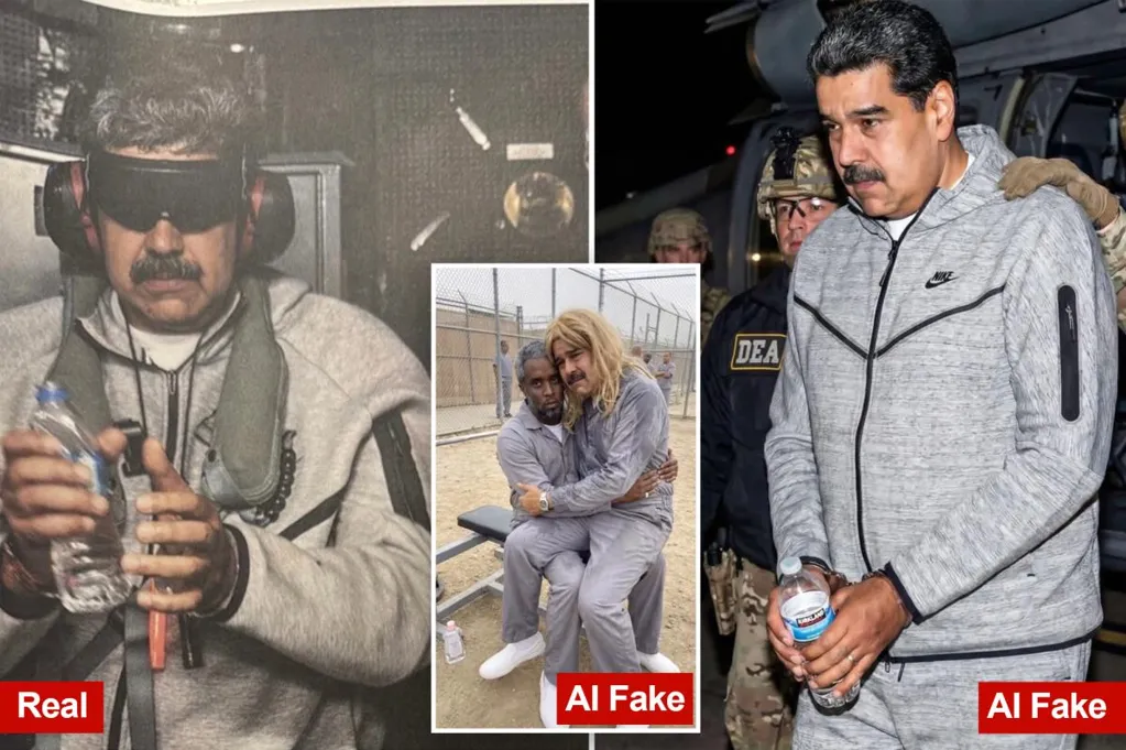 AI deepfakes of Nicolás Maduro flood social media  --  depict...