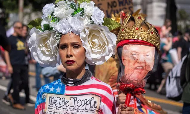 Mayhem erupts at No Kings protests across America