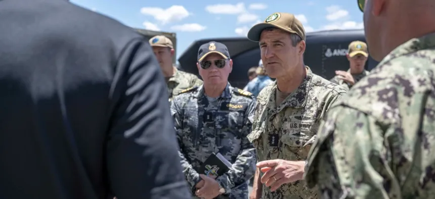 Military must improve acquisition to win future wars, admiral says