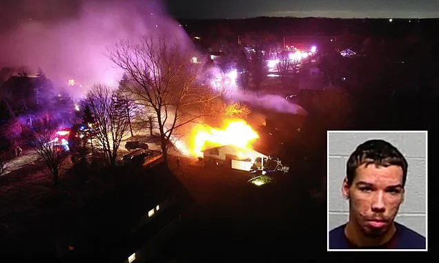 Family flee burning home after 'son set it ablaze'