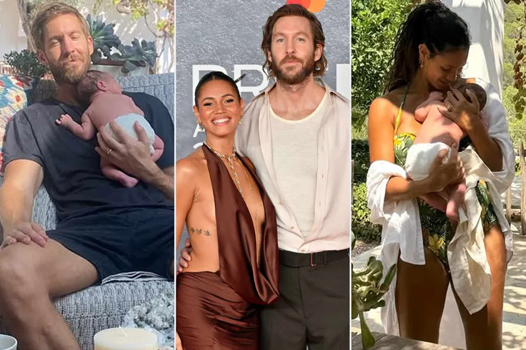 Calvin Harris' Wife Vick Hope Shares New Photos of Baby Micah, Reveals Details of 'Powerful' Birth 'Surrounded by Chickens'