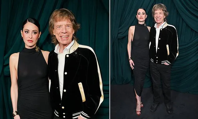 Mick Jagger, 82, cozies up to fiancee, 38, at starry pre-Oscars party