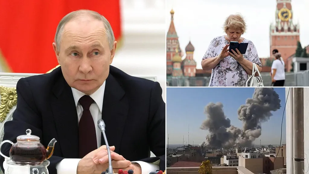 Putin jams internet in parts of Russia